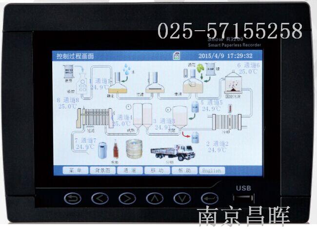 LU-Show R3200智能型彩色無(wú)紙記錄儀滑屏動(dòng)感操作